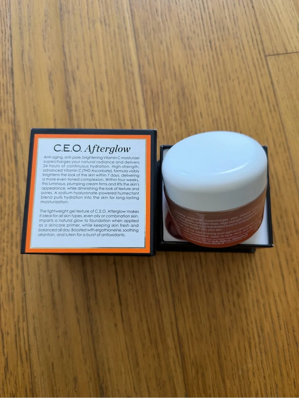 Sunday Riley C.E.O. Afterglow Brightening Vitamin C Gel Cream - 1.7 fl oz NWT - Picture 6 of 16